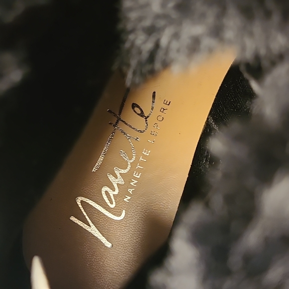 Nanette Lepore faux fur boots NWOT - Picture 7 of 7